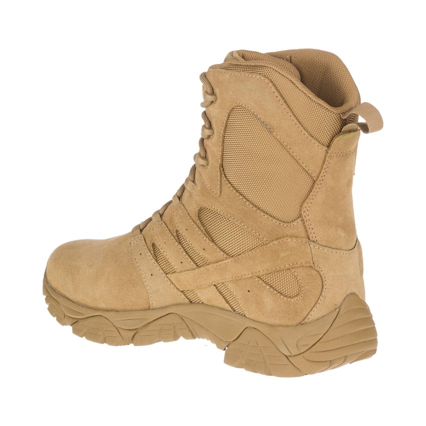 Bottes Merrell Moab 2 Defense Marron Clair Femme | K.Z.BRWN